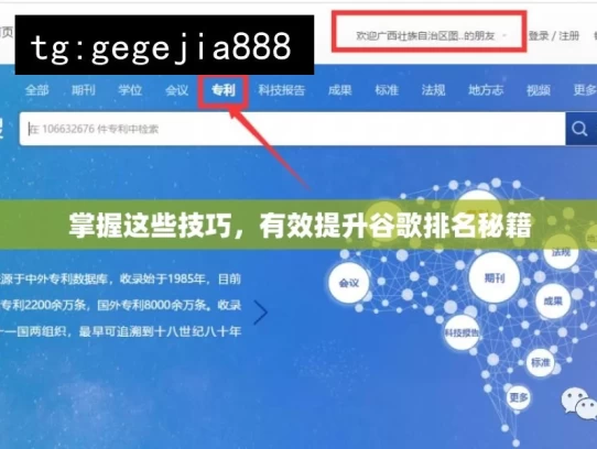 掌握这些技巧，有效提升谷歌排名秘籍，有效提升谷歌排名技巧