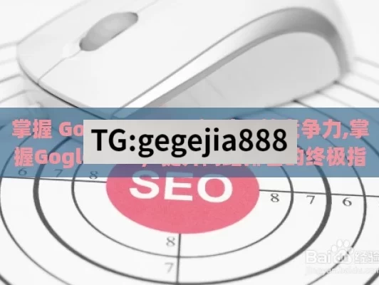 掌握 Google SEO，提升网站竞争力,掌握Gogle SEO，提升网站排名的终极指南