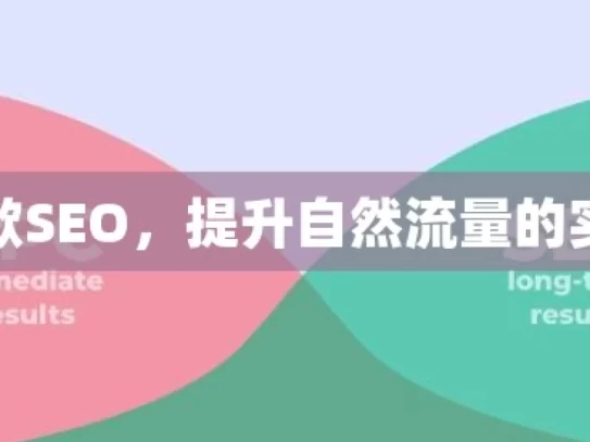 揭秘谷歌SEO，提升自然流量的实用策略