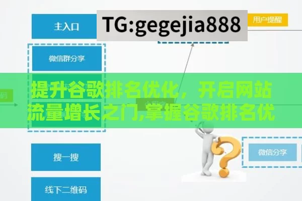 提升谷歌排名优化，开启网站流量增长之门,掌握谷歌排名优化的秘密